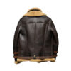 B3 Flight Sheepskin Aviator Fur Leather Jacket