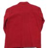 Crimson Axis Suede Style Zip Jacket for Men Back
