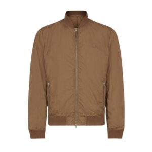 Mens Brown Bomber Jacket