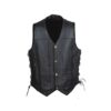 Mens Multi Pocket Vest Black