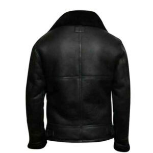 Alternative view of Aviator B3 RAF Flying Shearling Bomber Leather Jacket