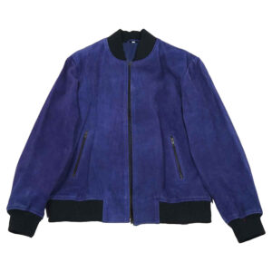 Bluecrest Suede-Style Bomber Jacket