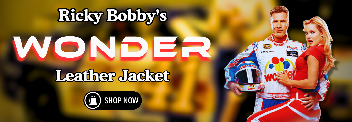 ricky bobbys leather jacket