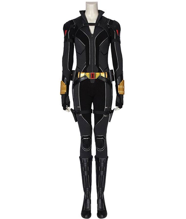 Black Widow Jumpsuit Costume