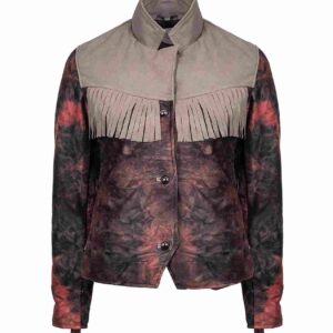 Sex Education Maeve Wiley Fringe Jacket