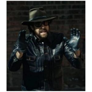 Alternative view of The Equalizer Adam Goldberg Black Jacket