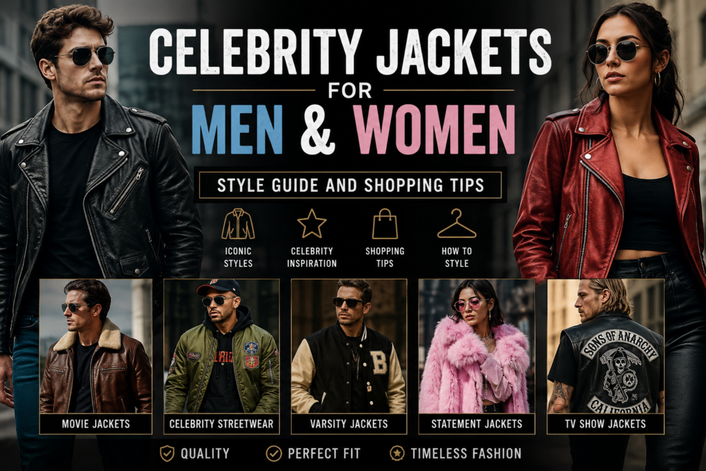 Celebrity jackets style guide