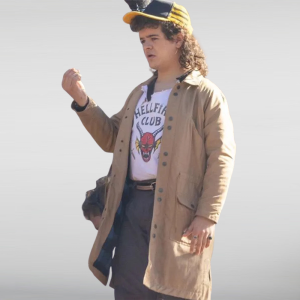 Stranger Things Dustin Henderson Brown Coat