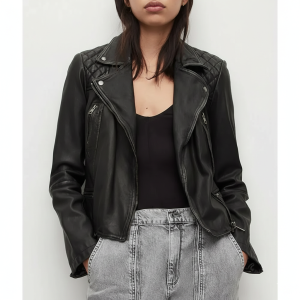 The Vampire Diaries S07 Kat Graham Leather Jacket