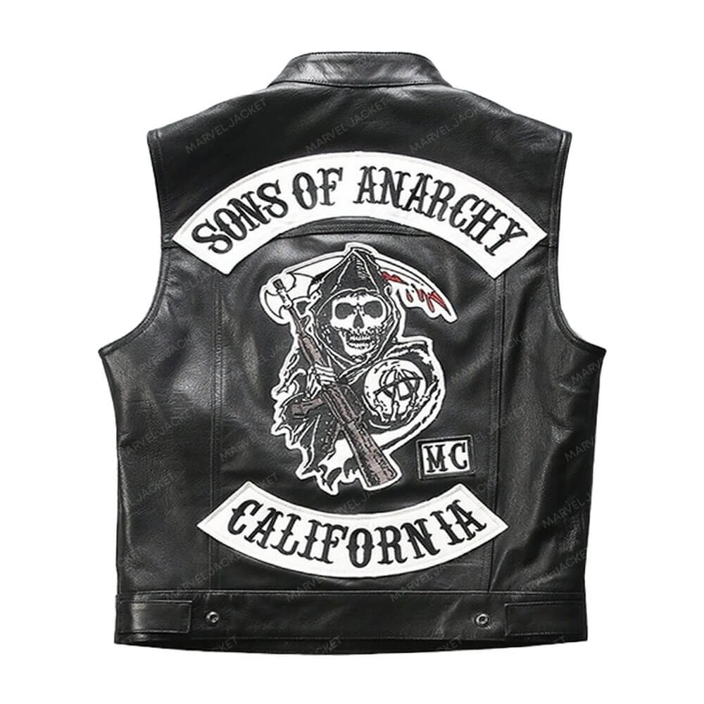 Jax Teller (SOA) Vest – Redwood Original - Image 2