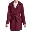 Jennifer Ferrin The Equalizer S02 Burgundy Coat 1 300x300 1