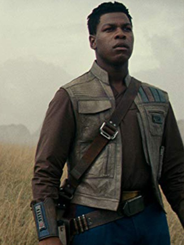 Star Wars The Rise of Skywalker Finn Leather Vest