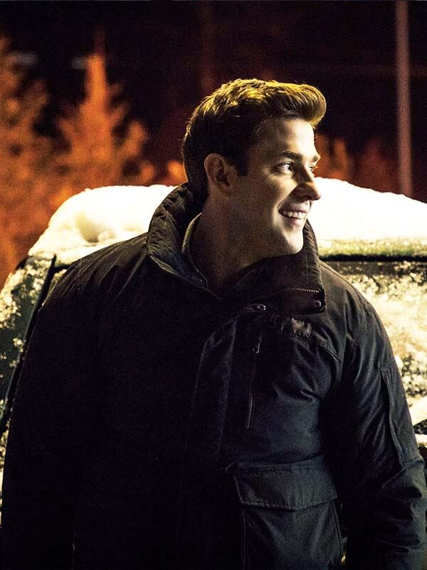 Jack Ryan John Krasinski Black Jacket