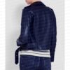 Legacies S04 Danielle Rose Russell Blue Leather Jacket 5 1 300x300 1