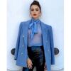 Lily Collins Emily in Paris Wool Blue Peacoat 1 300x300 1