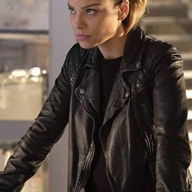Lucifer S05 Chloe Decker Leather Jacket - Image 3