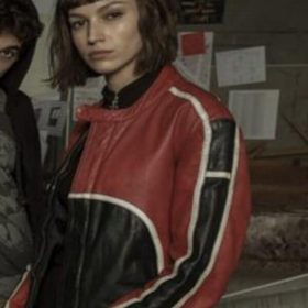Alternative view of Tokyo Money Heist Leather Jacket