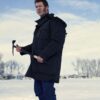 Mr. Wrench Fargo S04 Russell Harvard Black Jacket with Hood