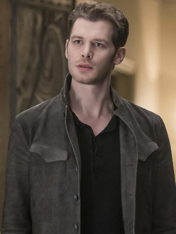 Nicklaus Mikaelson The Originals Suede Leather Jacket