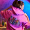 Pink Star Wars Hoodie Model 280x280 1