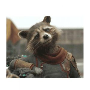 Alternative view of Guardians Of The Galaxy Vol 3 Rocket Raccoon Jacket