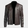 Star Wars The Last Jedi Poe Dameron Brown Jacket 1