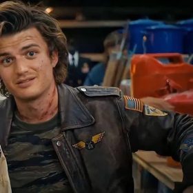 Alternative view of Stranger Things SO4 Joe Keery Jacket