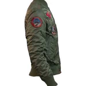 Alternative view of Top Gun Ma-1 Bomber Jacket With Patches