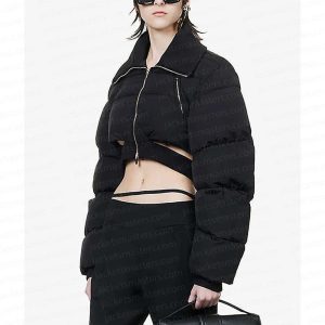 The Equalizer S03 Liza Lapira Cropped Puffer Jacket - Image 5