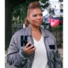 The Equalizer Season 02 Queen Latifah Bomber Grey Jacket 3 300x300 1