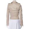 The Vampire Diaries S04 Nina Dobrev Beige Leather Jacket 3 300x300 1