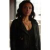 The Vampire Diaries S07 Kat Graham Blue Suede Jacket 6 300x300 1