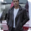 Tony Padilla 13 Reasons Why Quilted Biker Leather Jacket Model