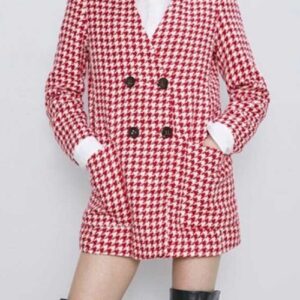 Lily Collins Emily In Paris Wool Coat