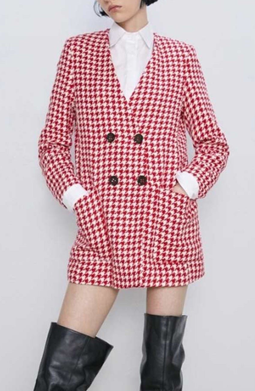 Lily Collins Emily In Paris Wool Coat