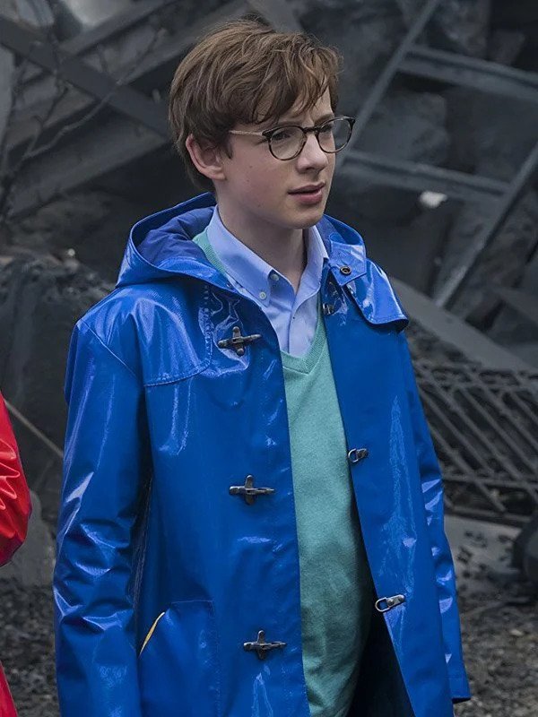 Unfortunate Events Klaus Baudelaire Blue Coat