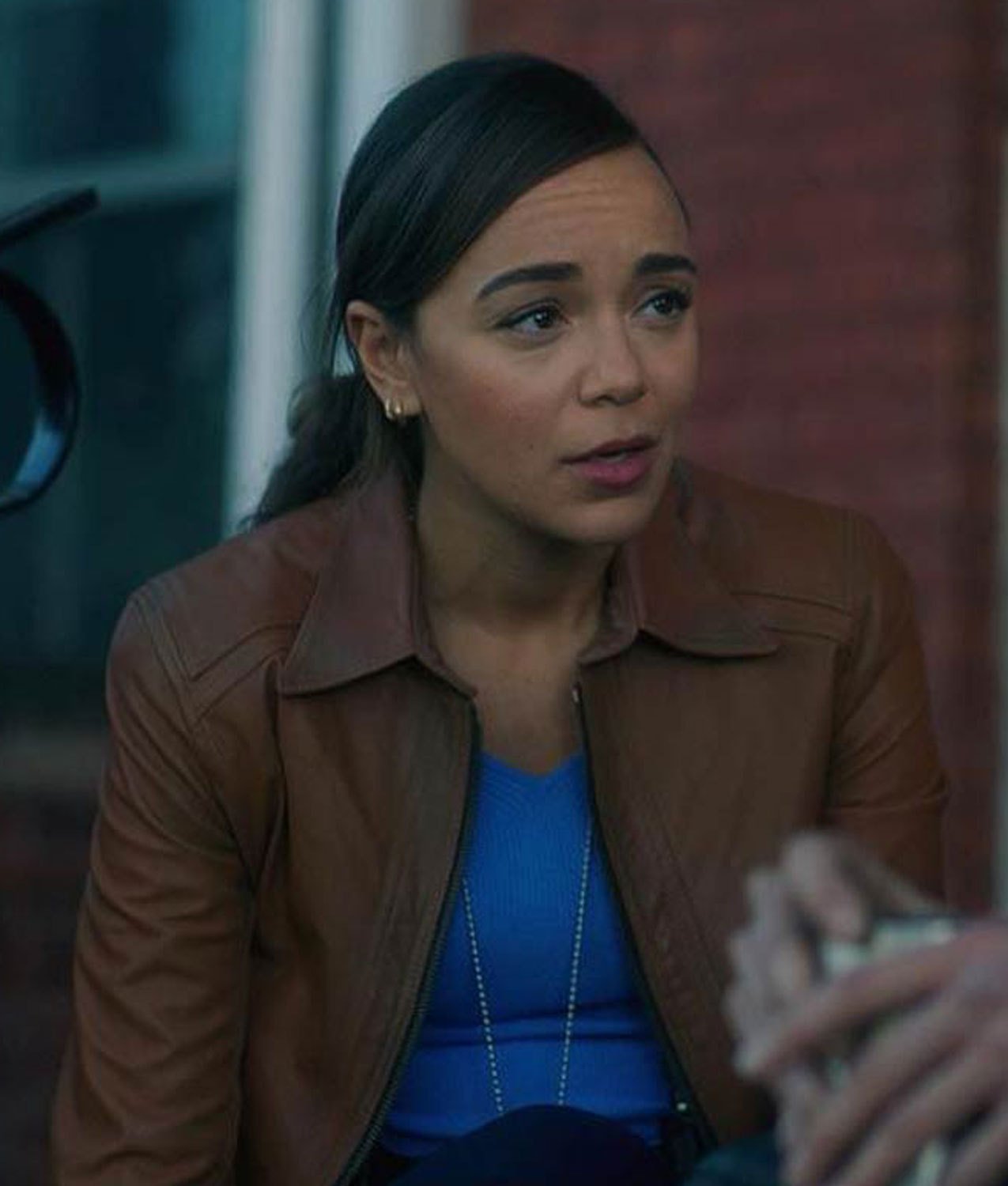 The Umbrella Academy Ashley Madekwe Leather Jacket
