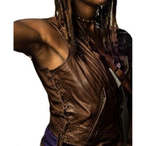 Michonne The Walking Dead Leather Vest