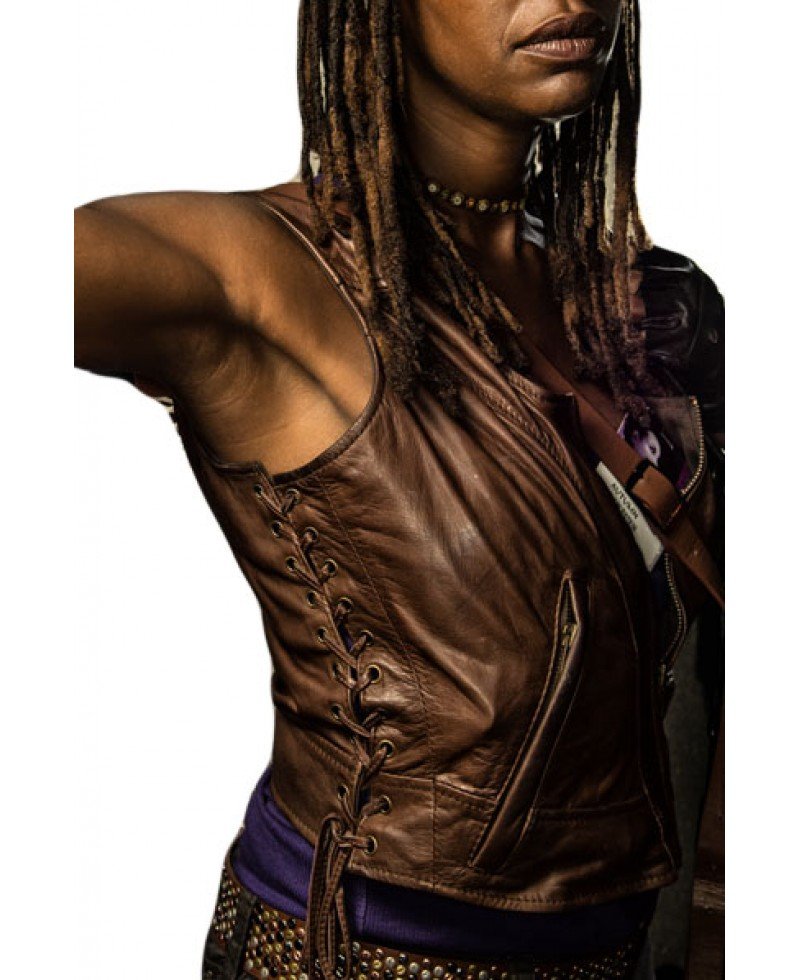 Michonne The Walking Dead Leather Vest