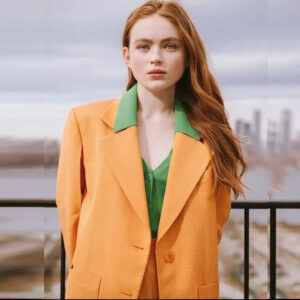 Stranger Things S04 Sadie Sink Orange Blazer